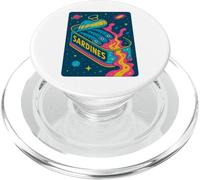 La surreale galassia cosmica delle sardine spaziali può essere divertente PopSockets PopGrip per MagSafe
