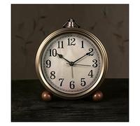 la sveglia, Orologio piccolo super silenzioso senza ticchettio con luce notturna(A)