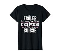 La Svizzera Perfetta Donna Regalo Umorismo Svizzero Maglietta