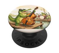 La Swamp Jazz Band PopSockets PopGrip Adesivo