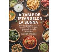 La Table de l'Iftar Selon la Sunna: Recettes prophétiques et idées de repas inspirés par la foi pour le Ramadan