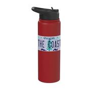 La targa Coast Oregon OR Quartiere Stainless Steel Insulated Water Bottle
