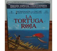 La Tartaruga Rosso Collezzionista Digipack Blu-Ray+ DVD+ CD+ Libro Nuovo (Mai )
