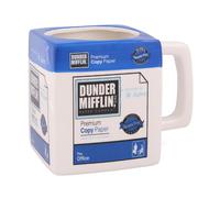 La Tazza In Ceramica Scolpita Dunder Mifflin Di The Office | Contiene 20 Once