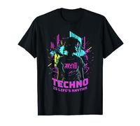 La techno è il ritmo della vita Maglietta