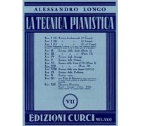 La tecnica pianistica Fascicolo VII Alessandro Longo - Curci