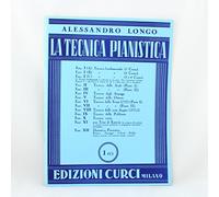 ALESSANDRO LONGO LA TECNICA PIANISTICA FASCICOLO I PARTE C ediz. CURCI EC3102