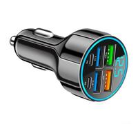 La tecnologia Dual PD nel nostro caricatore da auto multi porta assicura una ricarica rapida del dispositivo