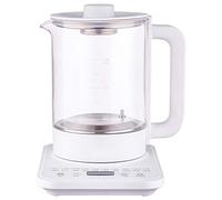 La teiera del fiore vaso di salute vetro ispessimento automatico multifunzionale può cucinare la nera (Colore : B, Dimensioni OneColor)(B,Onecolor)