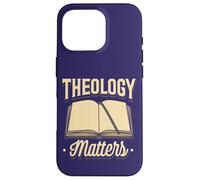 La teologia conta la citazione divertente dei credenti cristiani riformati Custodia per iPhone 16 Pro