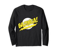 La teoria del Big Bang Logo Bazinga Maglia a Manica