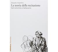 La teoria della recitazione. Dall'antichità al Settecento