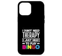La terapia del bingo deve solo giocare a un giocatore di bingo Custodia per iPhone 12 Pro Max