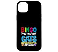 La terapia del bingo e dei gatti è un giocatore di bingo costoso Custodia per iPhone 14 Plus