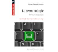 La terminologie: Principes et techniques