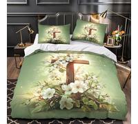 La Terra dalla Luna copripiumino Set di biancheria da letto 3 pezzi microfibra stampa di 3D con federa con cerniera Paesaggio spaziale Set Di Copripiumino for coppie e adulti King（220x240cm）