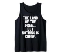 La Terra dei Liberi ma Niente è Sarcastico a Buon Mercato Canotta