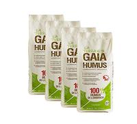 La Terra di Gaia 100% Humus di Lombrico - Fertilizzante Biologico PREMIUM - 4 sacchi da 22 l (tot 50 Kg)