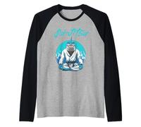 La Terra è Il Mio Oceano - Jiu Jitsu Maglia con Maniche Raglan