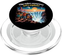 La Terra È Piatta Società Edge-seekers PopSockets PopGrip per MagSafe