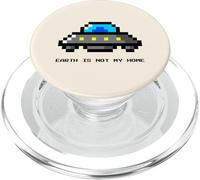 La Terra non è la mia casa (Alien UFO Graphic) PopSockets PopGrip per MagSafe