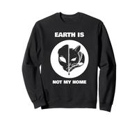 La Terra Non è la mia casa (Cat Alien Graphic) Felpa