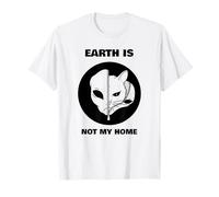 La Terra Non è la mia casa (Cat Alien Graphic) Maglietta
