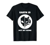 La Terra Non è la mia casa (Cat Alien Graphic) Maglietta
