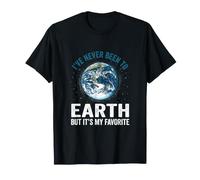 La Terra Non Sono Mai Stato A Astronomia Nerd Maglietta