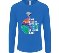 La Terra Senza Arte È Solo EH Artist Uomo Maglietta A Maniche Lunghe