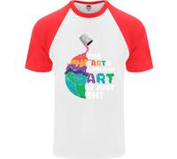 La Terra Senza Arte È Solo Una Maglietta S/S Da Baseball EH Artist Per Uomo