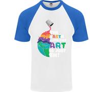 La Terra Senza Arte È Solo Una Maglietta S/S Da Baseball EH Artist Per Uomo