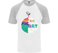 La Terra Senza Arte È Solo Una Maglietta S/S Da Baseball EH Artist Per Uomo