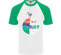 La Terra Senza Arte È Solo Una Maglietta S/S Da Baseball EH Artist Per Uomo