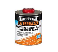 SARATOGA Impermeabilizzante La Terrazza Trasparente Pedonabile infiltrazioni 1 L