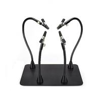 La terza mano Magnetic PCB Circuit Board Holder Flexible Arm Soldering Third Hand Welding Station Soldering Iron Stand Repair Tools (Color : SN4AB-B)