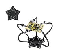 La terza mano Soldering Third Hand PCB Holder 5Pcs Helping Hands Welding Station 3X LED Magnifier Desk Lamp PCB SMD Repair Tools (Color : T-STAR-BK9, Size : 3X_55MM)