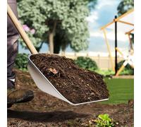 La testa della pala da neve sostituisce il robusto strumento manuale