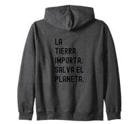La Tierra Importa, Salva El Planeta Felpa con Cappuccio