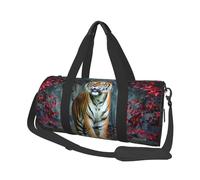 La tigre, Borsone da viaggio di grande capacità Borsa rotonda Borsa da viaggio sportiva Borsa da viaggio Borsa da fitness
