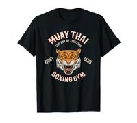 La tigre della Muay Thai arrabbiata - MMA Fighting Thai Boxe Maglietta