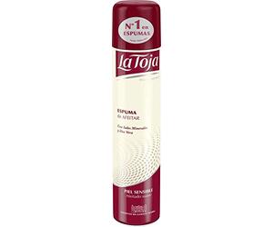 La Toja Schiuma da Barba Sensibile con Aloe Vera e Sali Minerali 300 ml
