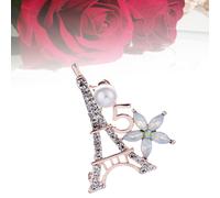 La Torre Eiffel Spille Strass Spilla Pin Orecchini Gioielli Accessori Regalo
