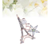 La Torre Eiffel Spille Strass Spilla Pin Orecchini Gioielli Accessori Regalo