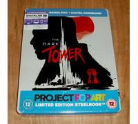 La Torre Oscura Steelbook Blu-Ray + BD Extras Nuovo Sigillato A-B-C