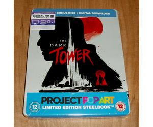 La Torre Oscura Steelbook Blu-Ray + BD Extras Nuovo Sigillato A-B-C