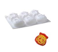 La torta del carattere del silicone del commestibile modella la struttura di rilascio facile del silicone per la fabbricazione del cioccolato ed il dessert