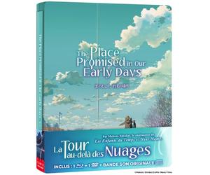 La Tour au-delà des Nuages [Édition boîtier SteelBook Combo Blu-Ray + DVD + CD BO]