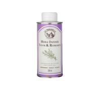 La Tourangelle® | Olio Colza Infuso con Timo e Rosmarino | Condimento Olio Timo Rosmarino Aromatico Sapore Intenso Erbette Cucina - 250 ml.