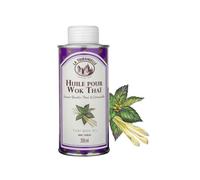 La Tourangelle® | Olio per Wok Thai | Olio Aromi Agrumi Menta Citronella Basilico Thailandese | Condimento Delicato Cucina Asiatica - 250 ml.